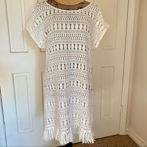 Stella & Dot Cream Cover Up L/XL